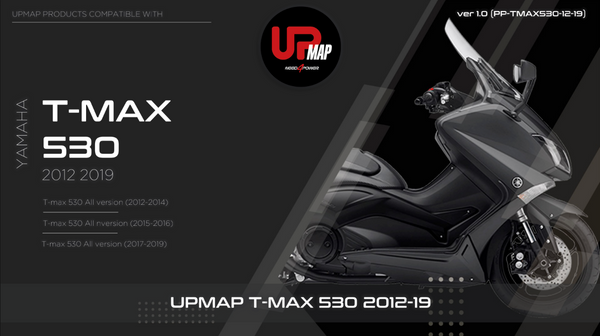 UpMap T800+ for the Yamaha T-Max 530 (2012-19), Available at Motorcycle Performance Store.