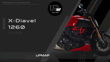 UpMap T800+ for the Ducati X-Diavel 1260 (2016-24). Available at Motorcycle Performance Store.