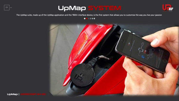 UpMap T800+ for the Yamaha XSR 900 GP (2024-25). Available at Motorcycle Performance Store.