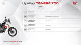 T800+ UpMap Inc Cable Yamaha Tenere 700 2019-25