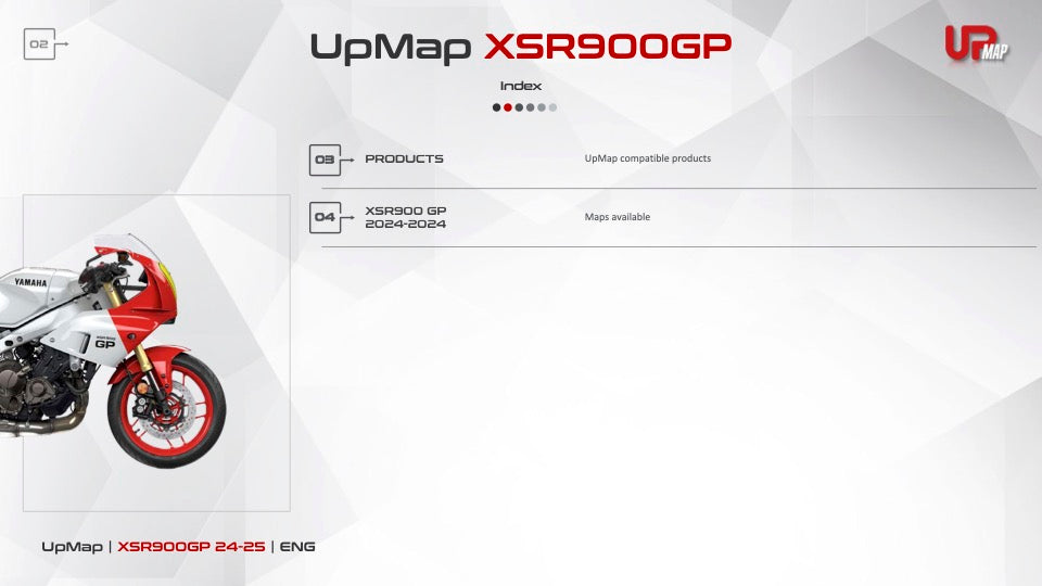 T800+ UpMap Inc Cable Yamaha XSR 900 GP 2024-25