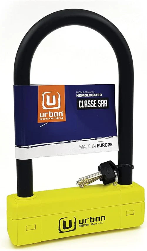 Urban Security UR120220 Motorcycle U Lock - Motorcycle Care & Maintenance