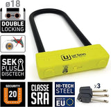 Urban Security UR120310 Motorcycle U Lock - Motorcycle Care & Maintenance