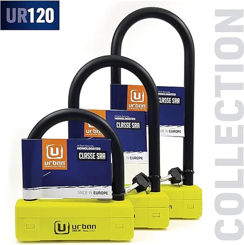 Urban Security UR120310 Motorcycle U Lock - Motorcycle Care & Maintenance
