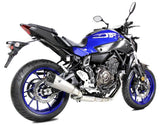IXRACE M10 Titanium Silencer / Full System - Yamaha MT-07 2014-20 - Motorcycle Performance Store
