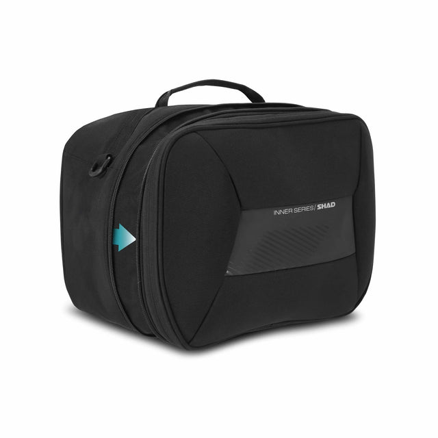 SHAD SH38X expandable pannier inner bag with shoulder strap padded storage motorcycle luggage insert