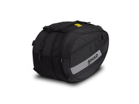 SHAD SL58 expandable motorcycle saddle bags 58 litre soft panniers with waterproof covers and reflective panels_7