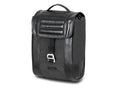 SHAD SR38 black cafe racer pannier 10 litre motorcycle side bag with lock system and rain cover