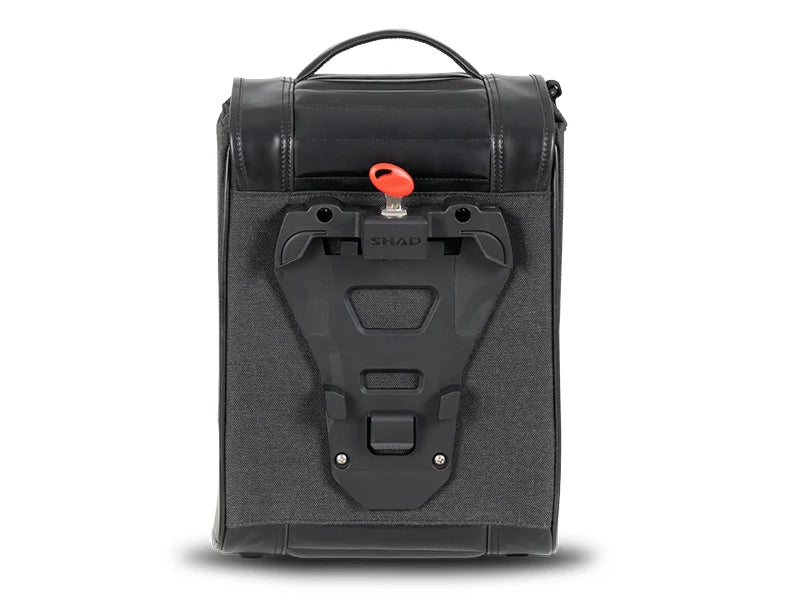 SHAD SR38 Cafe Racer Style Black Side Case Pannier image 2