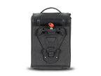 SHAD SR38 black cafe racer pannier 10 litre motorcycle side bag with lock system and rain cover_3