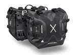 SHAD TR30 waterproof panniers 30 litre motorcycle soft luggage with quick release lock system and reinforced base