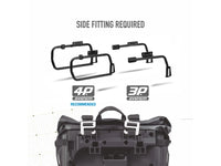 SHAD TR30 waterproof panniers 30 litre motorcycle soft luggage with quick release lock system and reinforced base