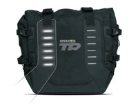 SHAD TR40 soft adventure panniers waterproof expandable motorcycle luggage with roll top closure and 4P mounting system