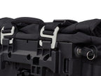 SHAD TR40 soft adventure panniers waterproof expandable motorcycle luggage with roll top closure and 4P mounting system_6