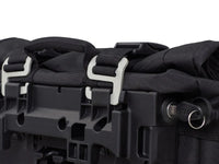 SHAD TR40 soft adventure panniers waterproof expandable motorcycle luggage with roll top closure and 4P mounting system