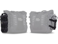 SHAD TR40 soft adventure panniers waterproof expandable motorcycle luggage with roll top closure and 4P mounting system