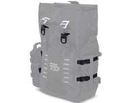 SHAD TR40 soft adventure panniers waterproof expandable motorcycle luggage with roll top closure and 4P mounting system