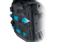 SHAD TR40 soft adventure panniers waterproof expandable motorcycle luggage with roll top closure and 4P mounting system