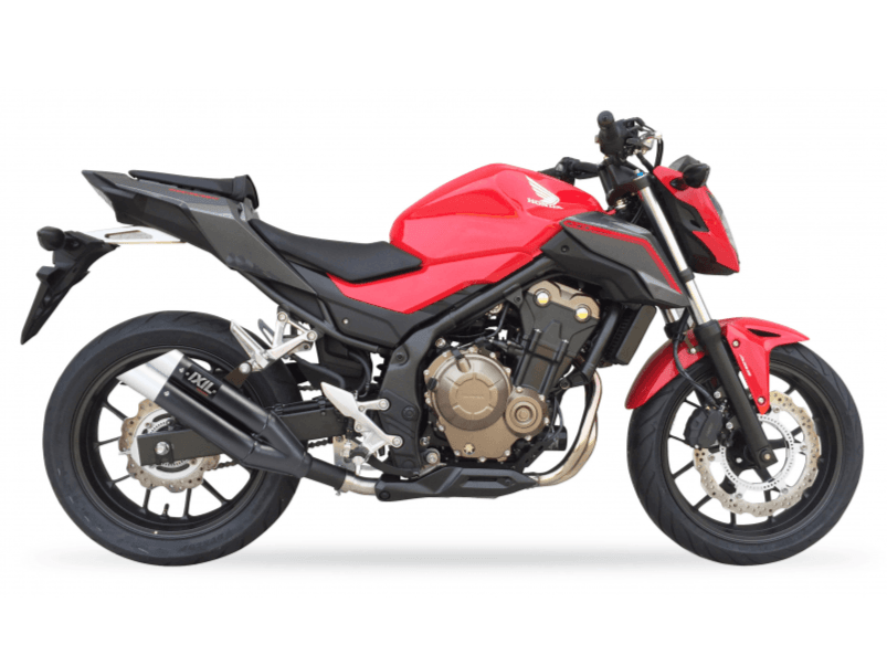 IXIL L3X Black Hyperlow Silencer HONDA CB500 F / X 2016-18 - Motorcycle Performance Store