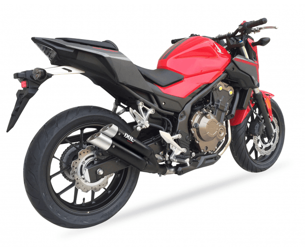 IXIL L3X Black Hyperlow Silencer HONDA CB500 F / X 2016-18 - Motorcycle Performance Store