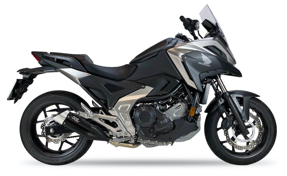 IXIL L3X Hyperlow Black Silencer HONDA NC750 X/S 2012-24 - Motorcycle Performance Store