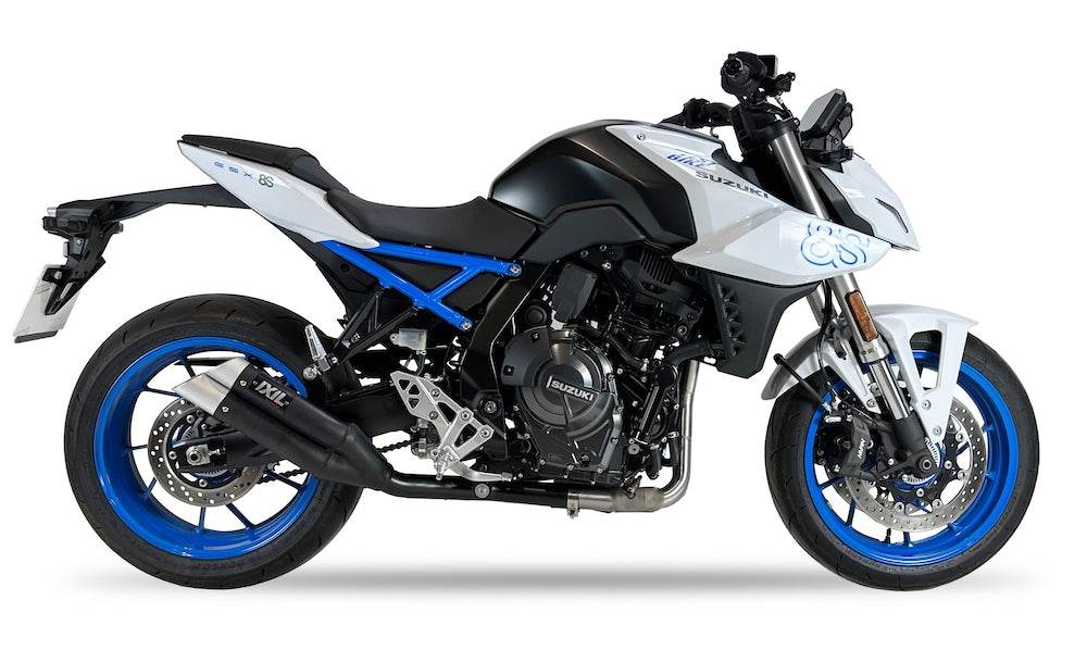 Ixil L3X Black Hyperlow Full System Suzuki GSX-8 (R/S) 2023-24 - Motorcycle Performance Store