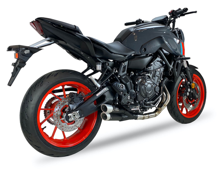 Ixil L3X Black Hyperlow Exhaust System on the Yamaha Tracer 7_1