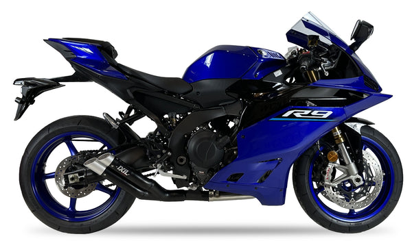 IXIL L3X black dual Hyperlow full exhaust Yamaha YZF-R9 2024-2026 stainless steel performance system