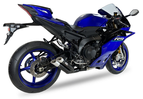 IXIL L3X black dual Hyperlow full exhaust Yamaha YZF-R9 2024-2026 stainless steel performance system_1
