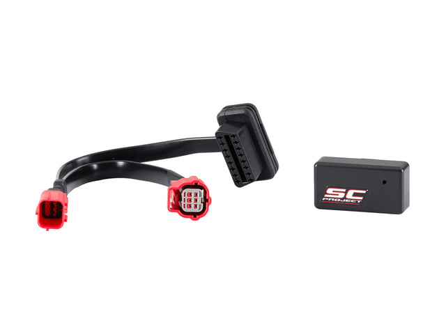 SC Project ECR+ electronic catalytic remover for Yamaha YZF-R9 2025-2026 OBD error management device for decat exhaust systems