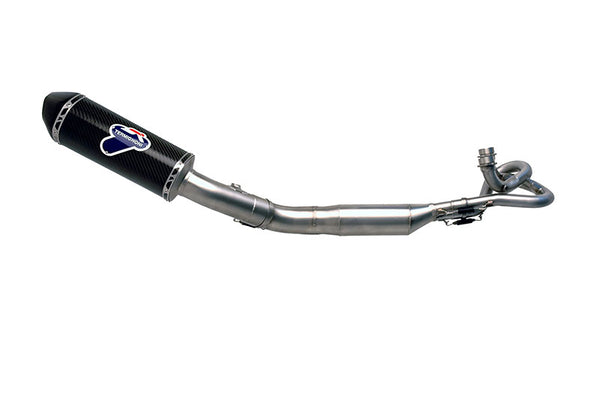 Termignoni Relevance carbon fibre full exhaust system for the Yamaha T-Max 530 2012-2016