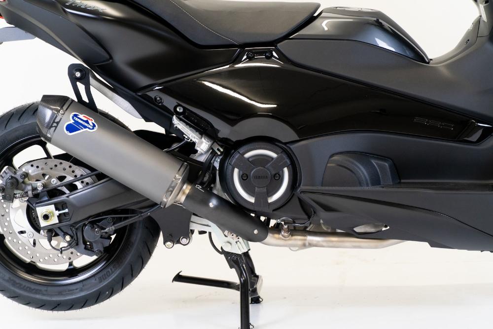 Termignoni Grey Titanium Exhaust System for the Yamaha T-Max 560 - Motorcycle Performance Store_4