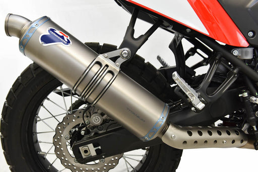 Termignoni Titanium Silencer Yamaha Tenere 700 2019-24 - Motorcycle Performance Store 