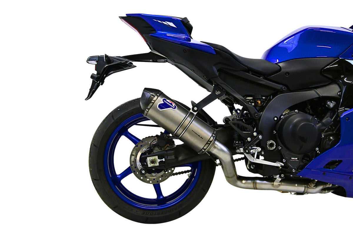 Termignoni Reparto Corse titanium racing exhaust system for Yamaha YZF-R9 with carbon fibre end cap_1