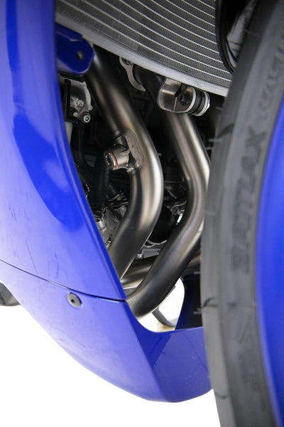 Termignoni Reparto Corse titanium racing exhaust system for Yamaha YZF-R9 with carbon fibre end cap_3