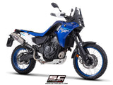 SC Project High Mount Rally Raid Titanium Silencer (Race) Yamaha Tenere 700 2025