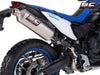 SC Project High Mount Rally Raid Titanium Silencer (Road) Yamaha Tenere 700 2025