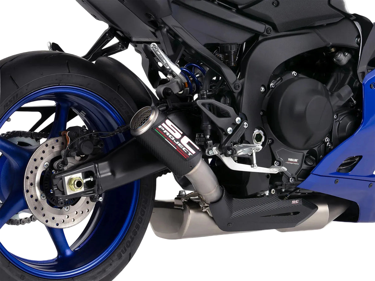 SC Project 3:1 Stainless Steel System CR-T Carbon Silencer Yamaha YZF-R9 2025-26