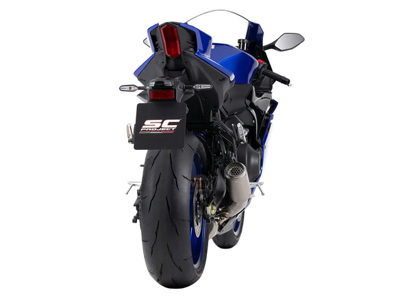 SC Project CR-T titanium full exhaust system for Yamaha YZF-R9 2025-2026 3-1 system with carbon heat shield_1