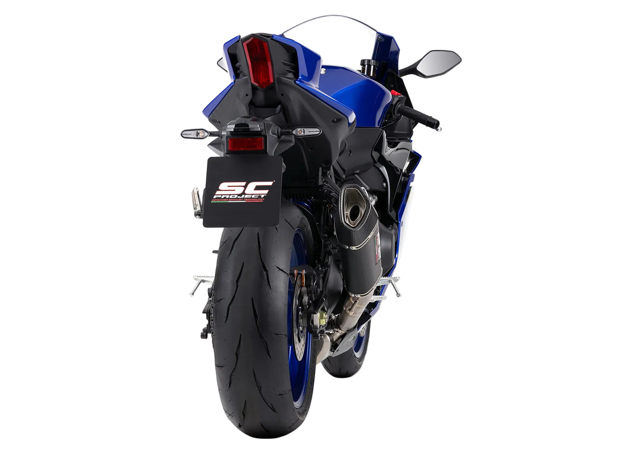 SC Project 3:1 Stainless Steel System SC1-R Carbon Fibre Silencer Yamaha YZF-R9 2025-26 image 2