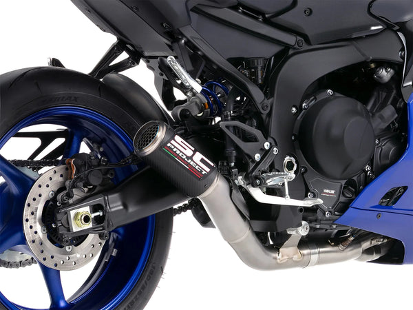 SC Project CR-T titanium full exhaust system for Yamaha YZF-R9 2025-2026 carbon silencer racing system lightweight titanium headers