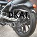 Decat Full Collector Pipe - Honda CB 750 Hornet 2023 - Front View