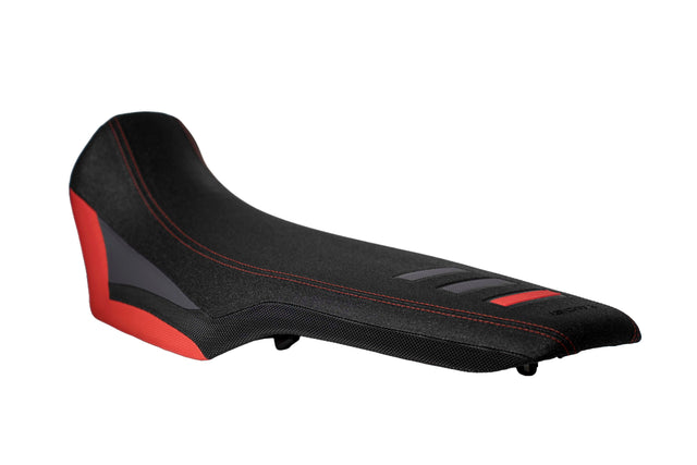 Isotta Rally Comfort Seat Raised Black/Red Honda Transalp XL 750