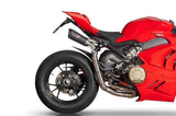 QD Black Underseat Exhaust System Ducati Panigale V4 / S 2022-24 - Motorcycle Performance Store