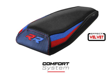 TPZ Italia Dresda Velvet Comfort system Seat Cover BMW M1000RR 2022-25 - Motorcycle Performance Store