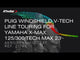 Puig V-Tech Toerskerm Yamaha X-MAX 125 2023-25