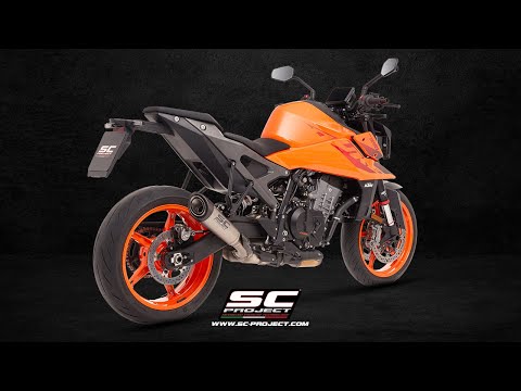 SC Project S1 Titanium Silencer KTM Duke 990 2024-25