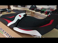 TPZ Italia Dresda Ultragrip Seat Cover BMW M1000RR 2022-25 - Motorcycle Performance Store