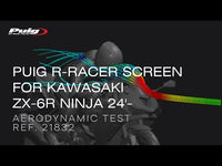 Puig R Racing Screen Kawasaki ZX-6R 2024-26  - Motorcycle Performance Store