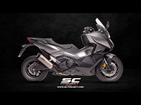 SC Project SC1-X Carbon Fibre Silencer Honda Forza 750 2025
